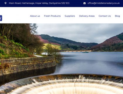 middletons dairy new website