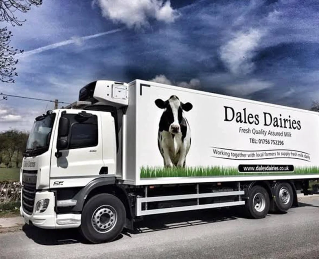 Suppliers Dales Dairies Truck